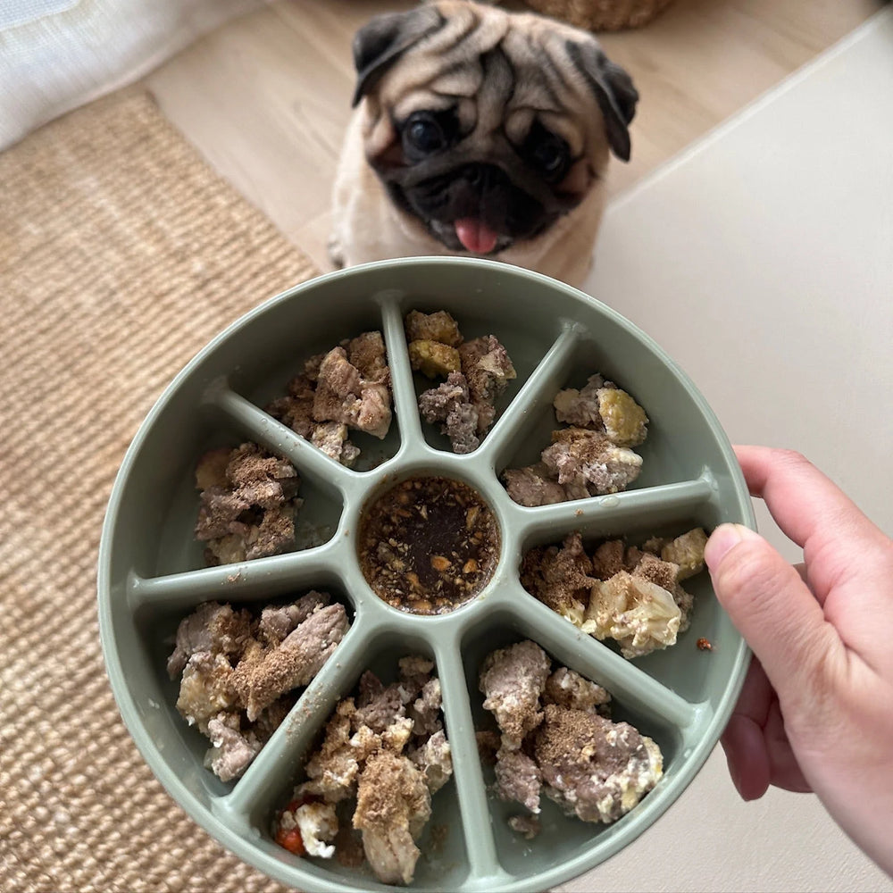 三合一慢食碗