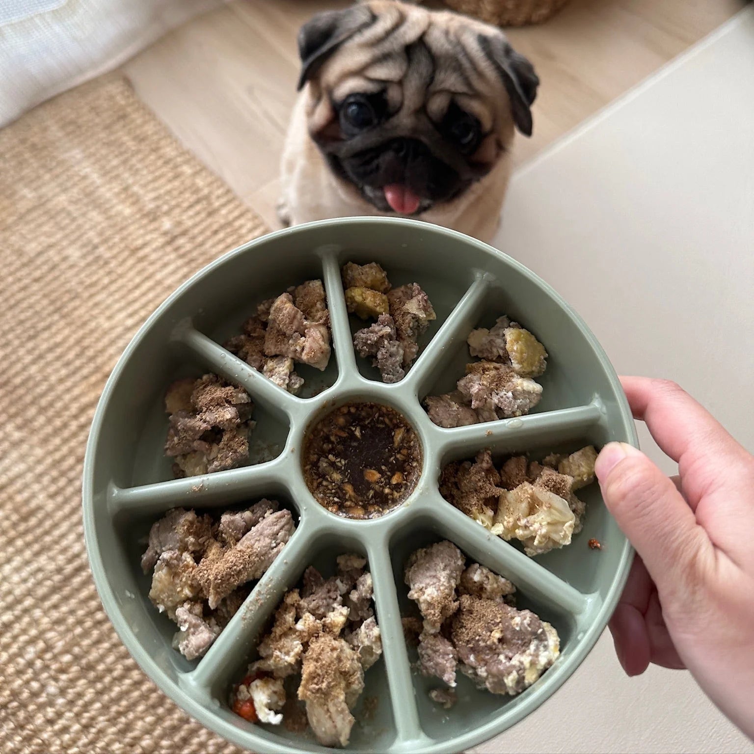 三合一慢食碗