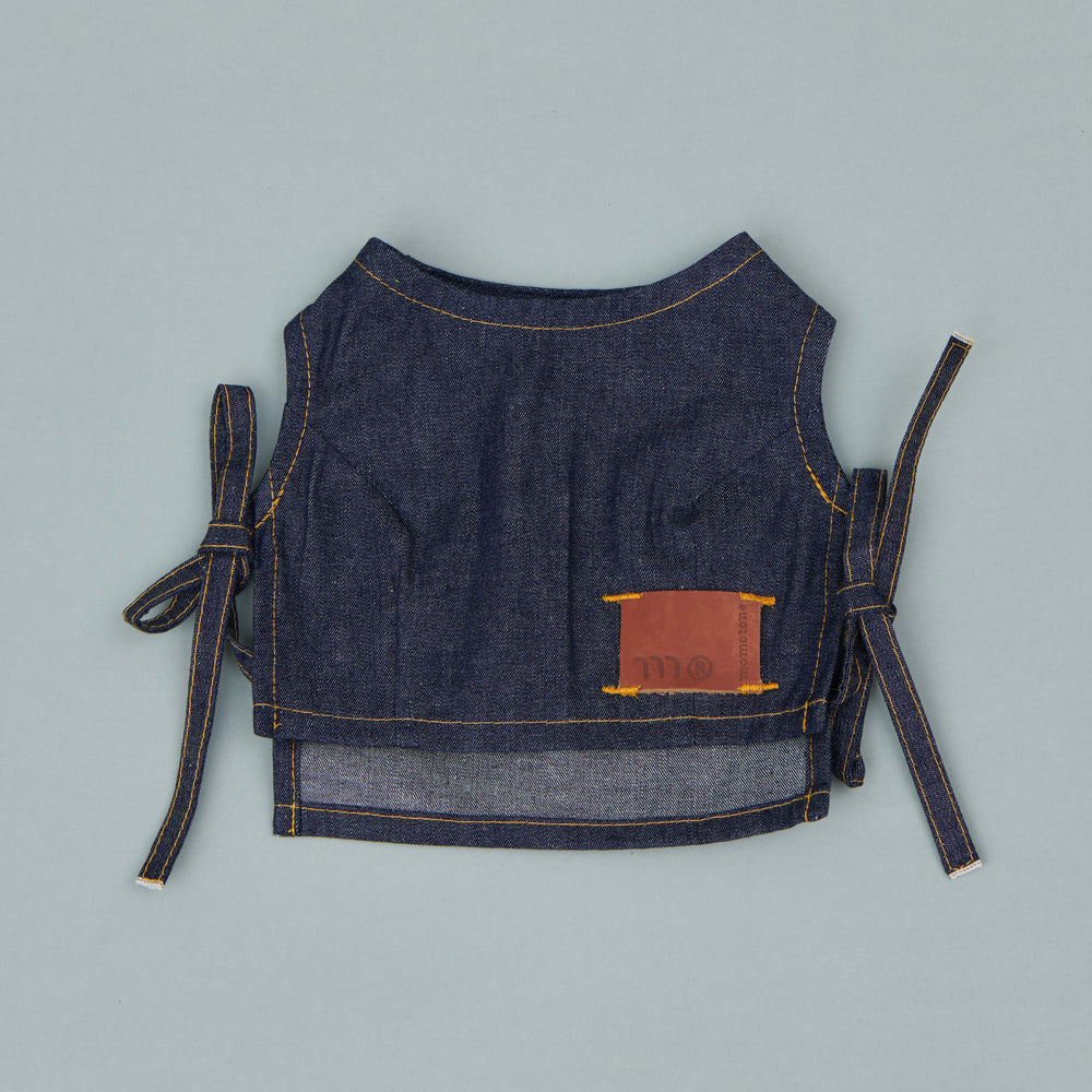 Okayama / Denim Tie Top