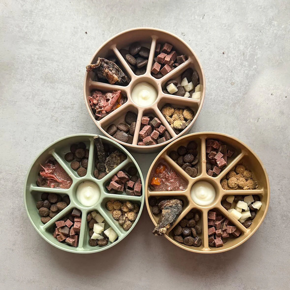 三合一慢食碗