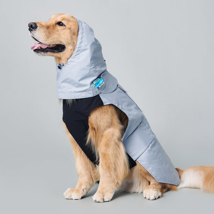 Yama Paws / Sade Rain Parka 灰藍